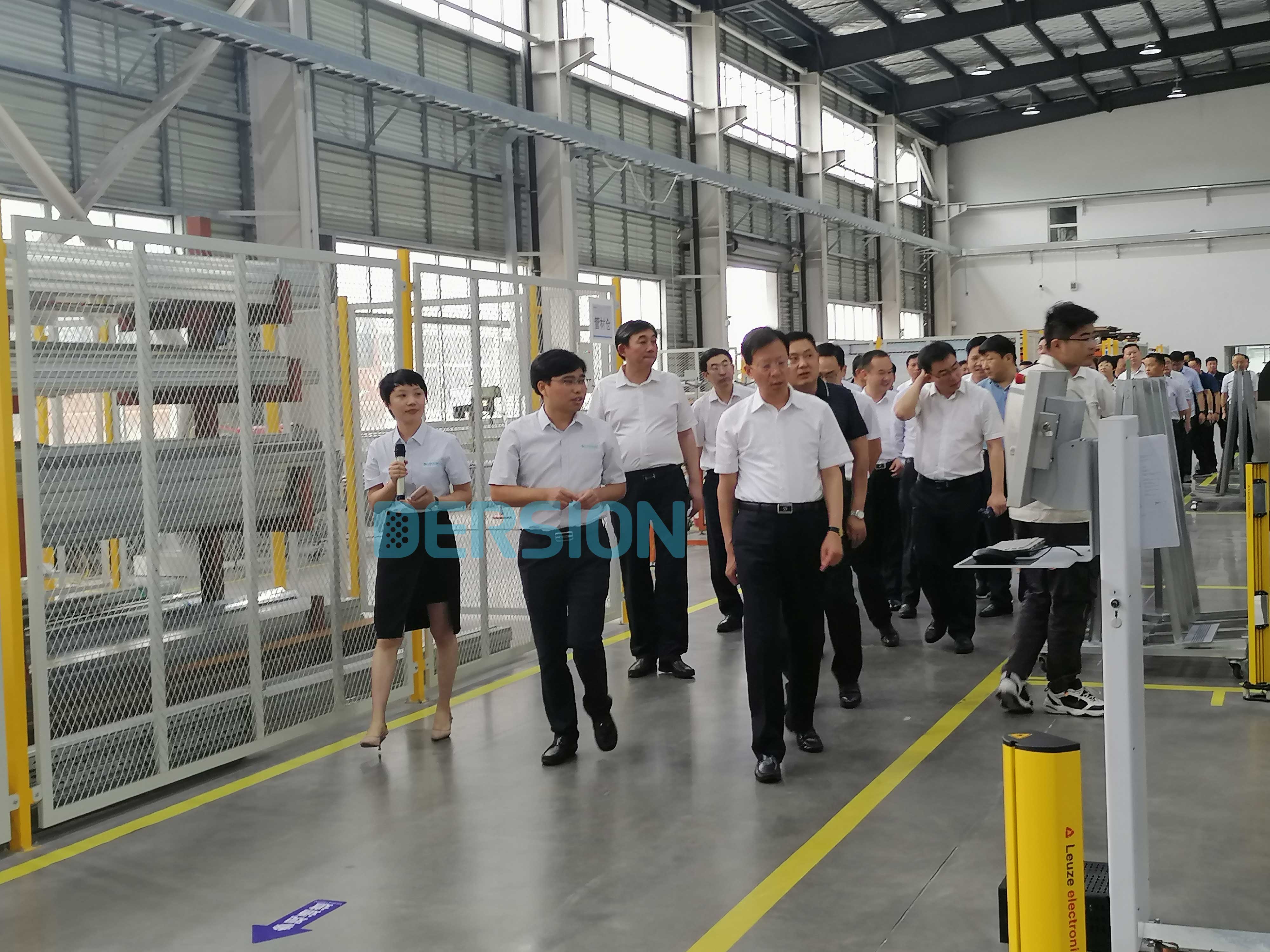 德信致遠落戶如皋，市委書記一行參觀考察