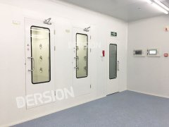 寬敞大氣，高通行率之雙開門風(fēng)淋室